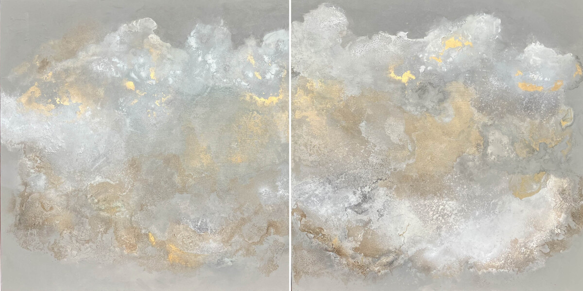 Summer Blond Diptych