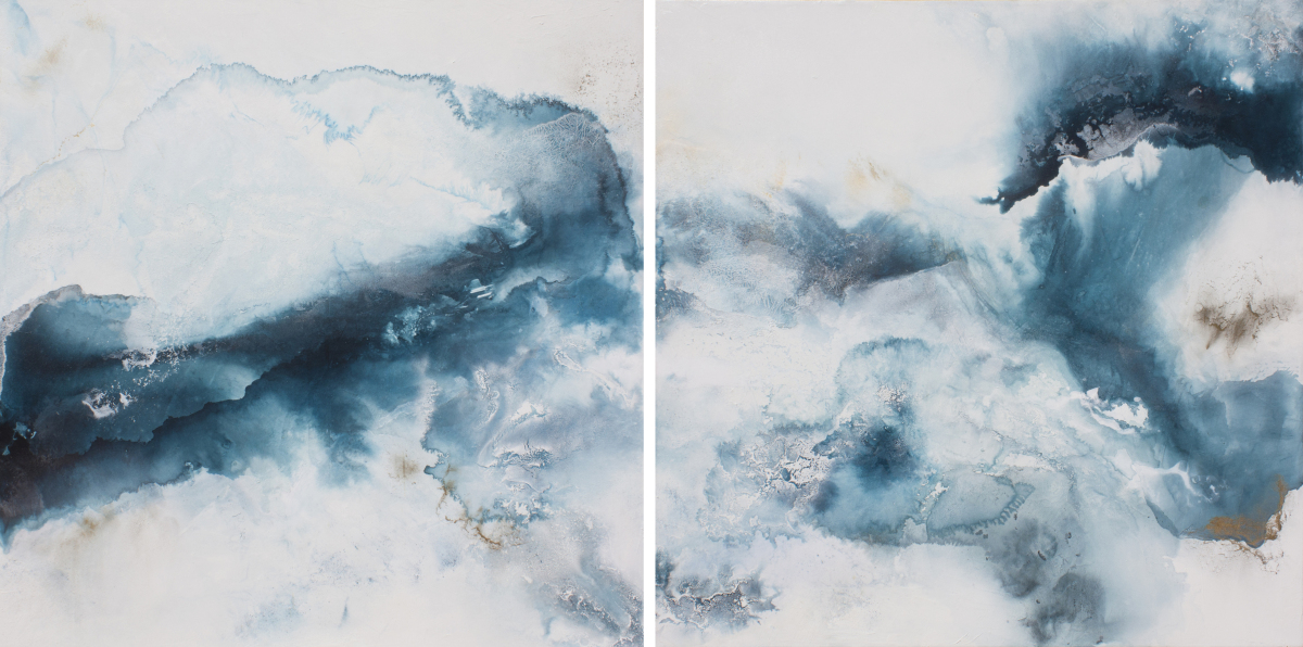 Glacier Diptych 1