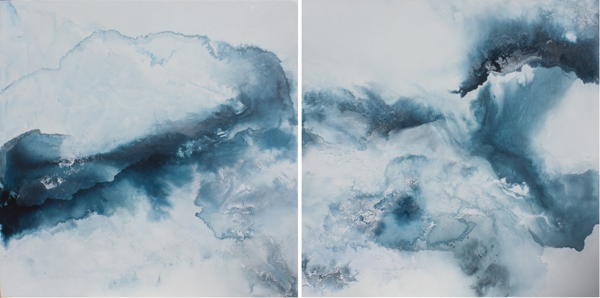 Glacier Diptych 1