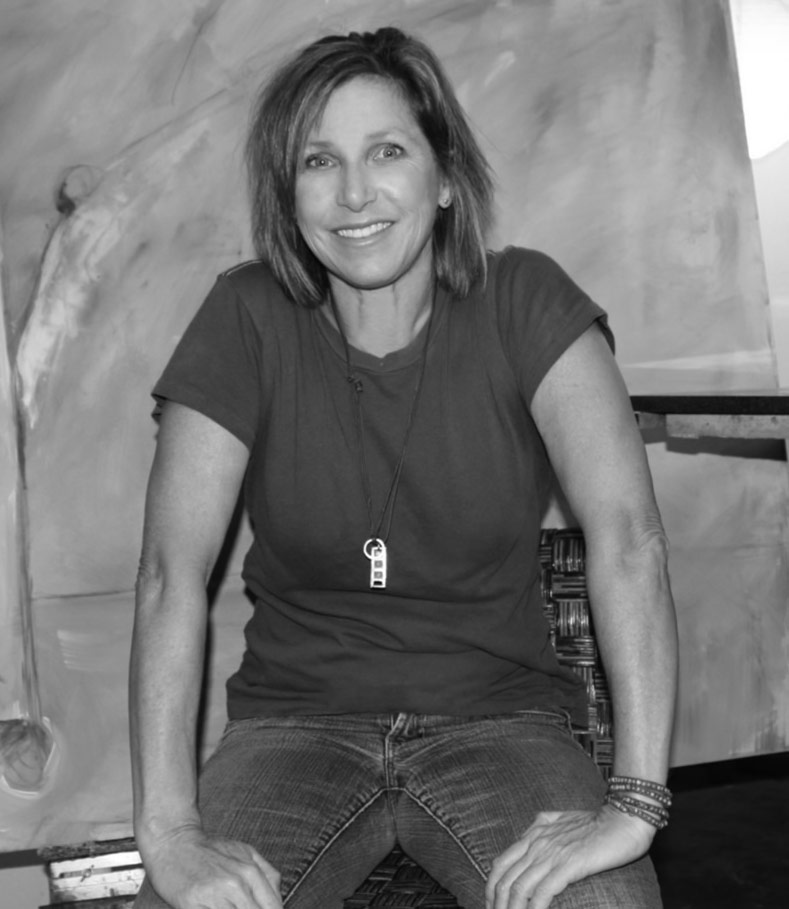 Sheryl Daane Chesnut in her studio